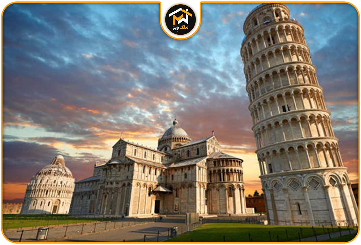 برج کج پیزا در ایتالیا